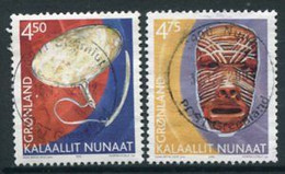 GREENLAND 2002 Cultural Heritage III Used.  Michel 379-80 - Usados