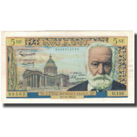 France, 5 Nouveaux Francs, Victor Hugo, 1965, 1965-10-07, TTB+, Fayette:56.20 - 5 NF 1959-1965 ''Victor Hugo''