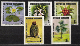 Dominicana 1977 Mi 1167-1171 National Botanical Garden - MNH - Dominicaine (République)