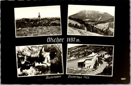 9850 - Niederösterreich - Ötscher , Ötscherhöhlen , Ötscherhaus , Mehrbildkarte - Gelaufen 1970 - Scheibbs