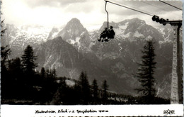 9990 - Oberösterreich - Hinterstoder , Blick V. D. Bergstation , Sessellift - Gelaufen 1962 - Hinterstoder