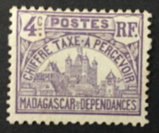 MADAGASCAR / 1908-24 / TAXE / N° YetT 9* - Segnatasse