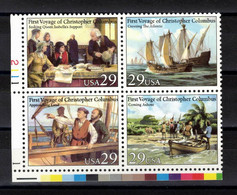 ETATS UNIS  Timbres Neufs ** De 1992   ( Ref 2709 ) Christophe Colomb - Unused Stamps