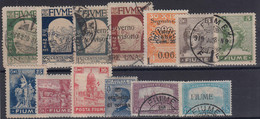A5892  FIUME,  Small Lot Of Stamps - Fiume & Kupa