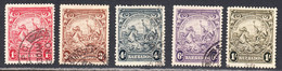 Barbados 1938-47 Cancelled, Sc# ,SG 249,252,253,254,255 - Barbades (...-1966)