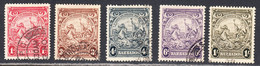 Barbados 1938-47 Cancelled, Sc# ,SG 249,252,253,254,255 - Barbados (...-1966)