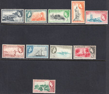 Barbados 1953-61 Mint No Hinge/mounted, See Notes, Sc# ,SG 289-297,299 - Barbados (...-1966)