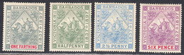 Barbados 1897-98 Mint Mounted, See Notes, Sc# ,SG 116,117,119,121 - Barbados (...-1966)