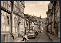 F1009 - TOP Stolberg Fachwerk Tatran Roller Moped - Fahrzeug Kennzeichen - Garloff - Mansfeld