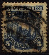 Ecuador 1881 Mi 10 Eagle & Arms (2) - Ecuador