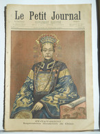 LE PETIT JOURNAL N° 503 - 8 JUILLET 1900 - SY-TAY-HEOU IMPERATRICE CHINE - EXPOSITION 1900 PAVILLON DE LA BELGIQUE - Le Petit Journal