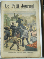 LE PETIT JOURNAL N° 504 - 15 JUILLET 1900 - MANIF CONTRE M. REINACH - EXPOSITION 1900 PAVILLON DE L'EGYPTE - CHINE - Le Petit Journal