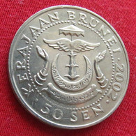 Brunei 50 Sen 2002 KM# 38 Lt 1268 *VT - Brunei