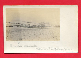 Ablain - Saint Nazaire  -- Tranchées Allemandes ; 17 Janvier 1915 - Carte Photo - Unclassified