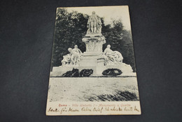 Roma - Villa Umberto I - Borghese - Monumento A Goethe  / Gelaufen 1907   ( 96 ) - Parchi & Giardini