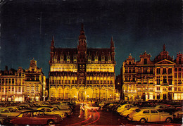 CPM - BRUXELLES - Grand'Place Et Maison Du Roi La Nuit - Brussel Bij Nacht