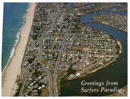 (PP 10) Australia - QLD - Surfers Paradise Greetings (J.E.143) - Gold Coast