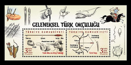 Turkey 2021 Mih. 4640/41 (Bl.210) UNESCO Intangible Cultural Heritage. Traditional Turkish Archery MNH ** - Ongebruikt