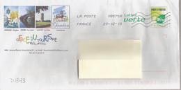 D1393 - Entier / Stationery / PSE - PAP Lettre Verte - Feurs (42) (agrément 809 / B2J/11U154) - Prêts-à-poster:  Autres (1995-...)