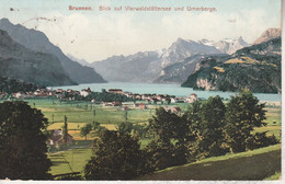 SUISSE - INGENBOHL - Brunnen - Blick Auf Viewaldstättersee Und Urnerberge - Ingenbohl