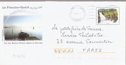 D1434 - Entier / Stationery / PSE - Franche Comté, Le Lac Saint-Point (agrément 809 - 42K/10F122) - Prêts-à-poster:  Autres (1995-...)