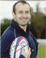 RUGBY - Philippe ST André - Véritable Signature Autographe Sur Photo - Sportspeople