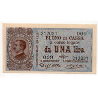 ITALIE 1 LIRE 1914 Crap 3 Bs3 - Italië – 1 Lira