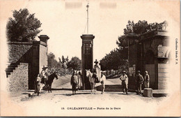 ALGERIE -- ORLEANVILLE --  Porte De La Gare - Chlef (Orléansville)