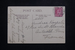 INDES ANGLAISES - Affranchissement De Lahore Sur Carte Postale En 1910 Pour La France - L 97416 - 1902-11 King Edward VII