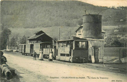 Charavines Les Bains * La Gare Du Tramway Tram * Ligne Chemin De Fer - Charavines
