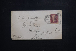 ROYAUME UNI - Enveloppe Cachetée De Pontefract Pour Londres En 1868 - L 97426 - Storia Postale