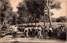 ALGERIE -- ORLEANSVILLE -- Tirailleurs à La Pépinière - Chlef (Orléansville)