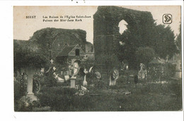 CPA Carte Postale-Belgique-Diest Ruines De L'église Saint Jean   VM31239 - Diest