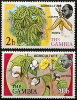 Gambia 1973 Mi 284-285 Agriculture - MNH - Gambia (1965-...)