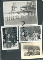 Extrait Archives Commandant Marinier, 17 Photos Diverses , Famille ,  Avion Bateau  Bpho 74 - Albums & Collections