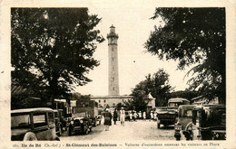 Ile De Ré * St Clément Des Baleines * Voitures D'excursions Amenant Les Visiteurs Au Phare - Ile De Ré