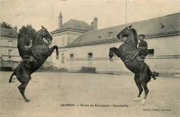 Saumur * école De Cavalerie * Carrousel * Courbettes - Saumur