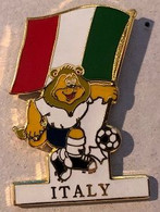 EURO 1996- 96 -  ITALIA - LION - LOWE - LEONE - MASCOTTE - ITALIE - FOOTBAL-SOCCER -FUSSBALL-CALCIO-FOOT-GOALIATH-(ROSE) - Football