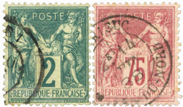 France : N°62 Et 81 Obl. TB - Other & Unclassified