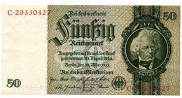 Germania - 50 Mark 1933    ++++++ - 50 Mark