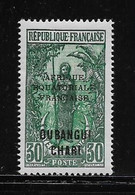 OUBANGUI   ( FROUB - 40 ) 1927  N° YVERT ET TELLIER  N° 75  N* - Unused Stamps