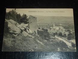 BONNIEUX - LA TOUR DE L'ANCIEN CHATEAU - 84 VAUCLUSE (C.T) - Bonnieux