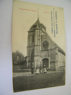 CPA - Mont St Saint Aignan (76) - L'Eglise - Cachet Tampon Thiéry & Martin Rouen - 1910 - SUP  (EX 55) - Mont Saint Aignan