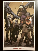 Ex Libris WALKING DEAD - Robert Kirkman, Tony Moore & Adlard - Tirage Limité - Illustratoren J - L