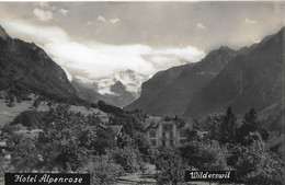 WILDERSWIL → Hotel Alpenrose, Fotokarte Ca.1935 - Wilderswil