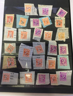 (stamp 7-5-2021) Selection Of Used 27 Australian "stamp Duty" (on Paper) AS SEEN On Photo - Fiscale Zegels