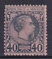 MONACO - 1885 - YVERT N°7 * MH - COTE = 125 EUROS - Neufs