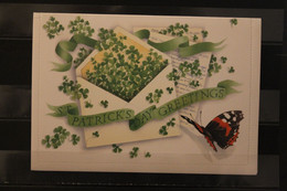 Irland; Ganzsache "Patrick's Day Greetings", MNH - Postwaardestukken
