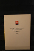 Schweiz 1972, Sammelheft Nr. 115, PTT-Booklet, Pro Juventute; Blumen - Andere & Zonder Classificatie