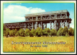 F1056 - TOP Niederfinow Schiffshebewerk - Bild Und Heimat Reichenbach Qualitätskarte - Finowfurt